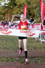 Girls under-13s National Cross Country Relay, Berry Hill Park, Mansfield. Photo:  David T. Hewitson/Sports for All Pics